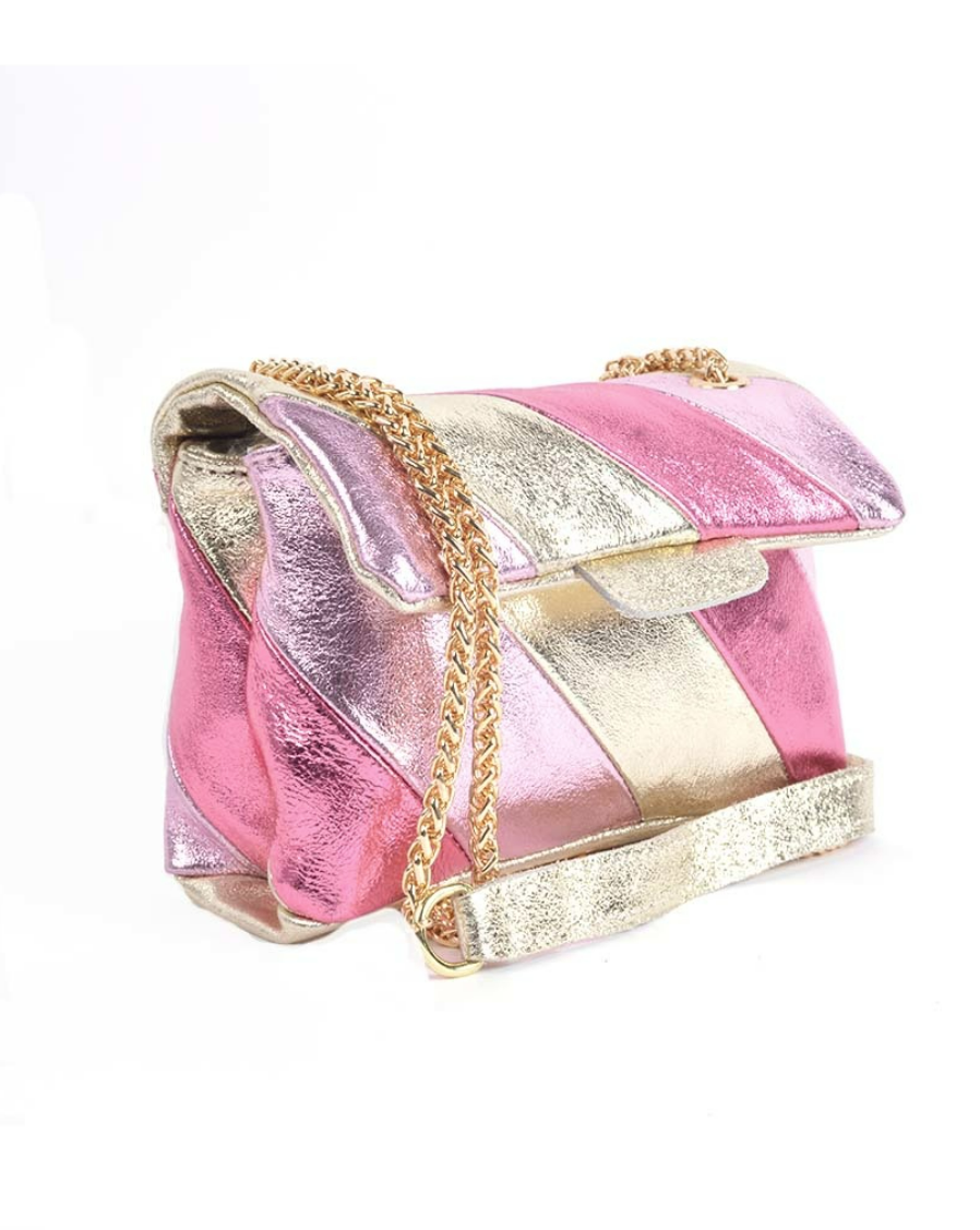 Rainbow Bag Pink Gold